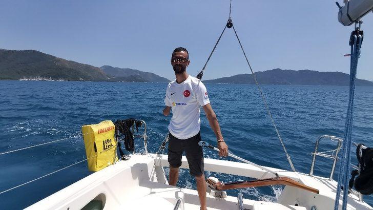 Engelli milli yelkencisi Hüseyin Akbulut; "Engeli beyinde aşıp, insanlardan uzaklaşmayalım" G3