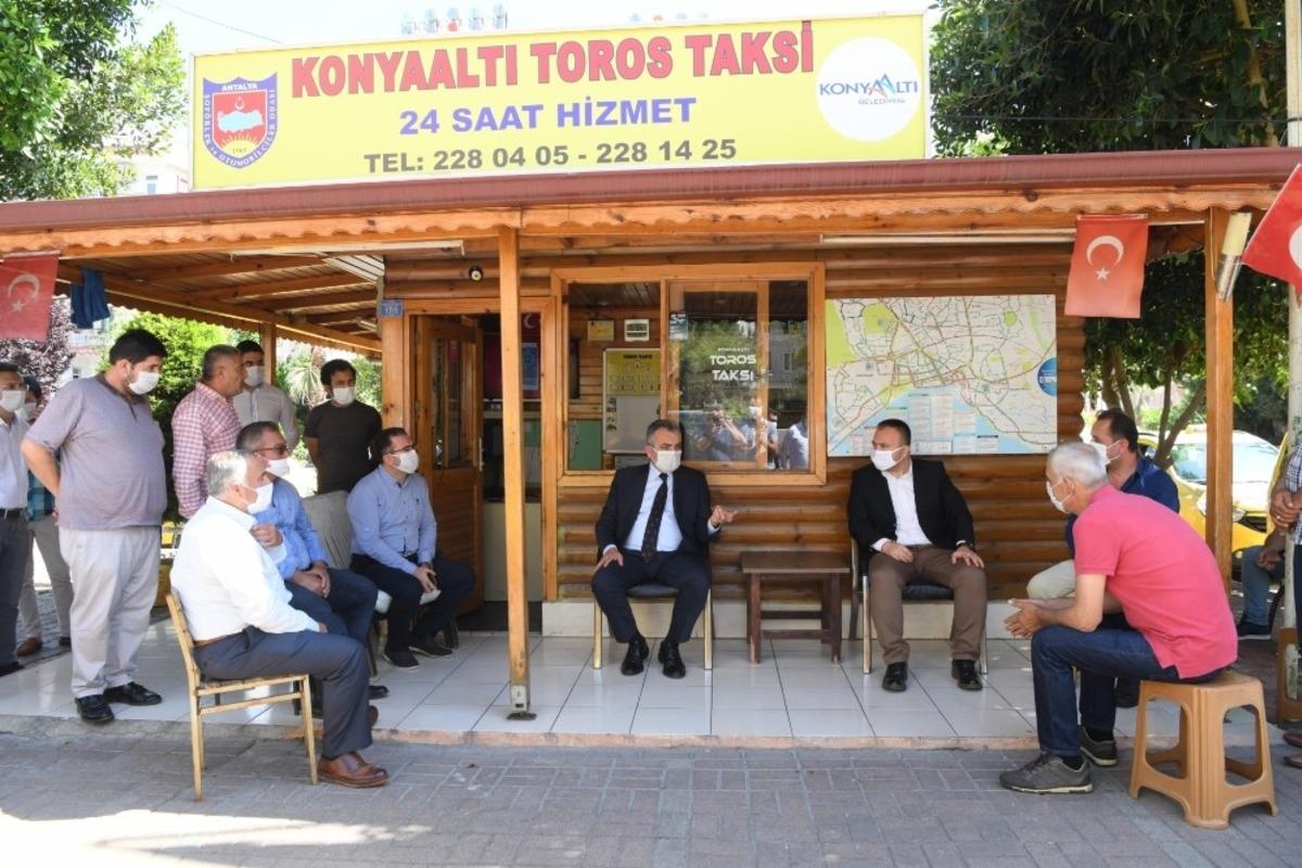 Başkan Esen: &ldquo;T&uuml;m taksileri dezenfekte ediyoruz&rdquo;