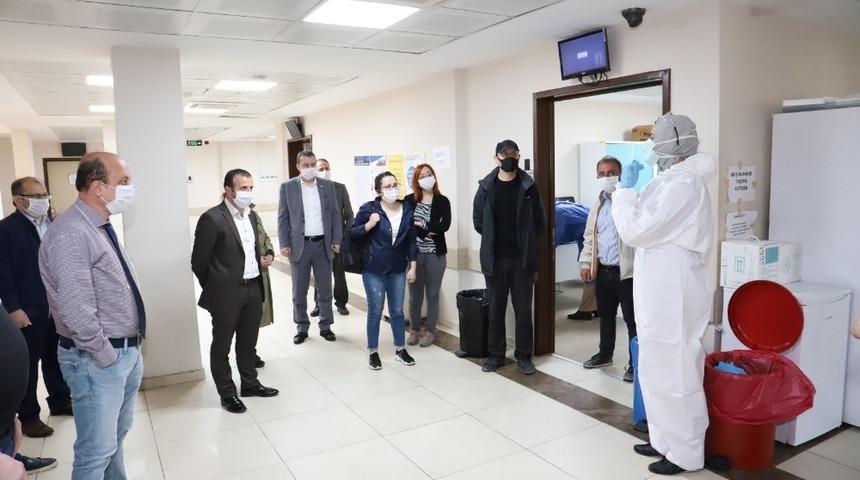 Trabzon’da gazetecilerin Covid-19 testi negatif çıktı