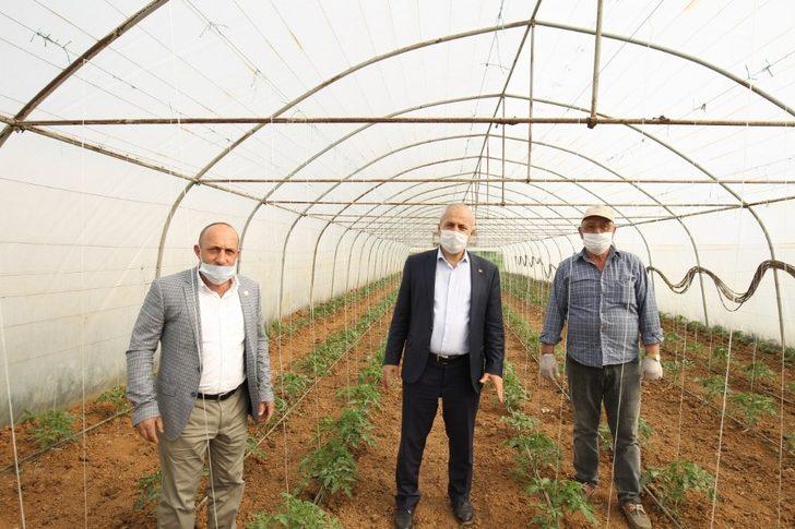 Başkan Büyükgöz çiftçileri unutmadı G1