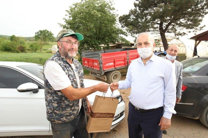 Başkan Büyükgöz çiftçileri unutmadı G3