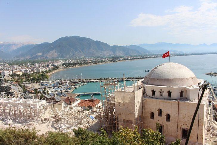 Finike Eroğlu Nuri Cami inşaatında sona doğru G3