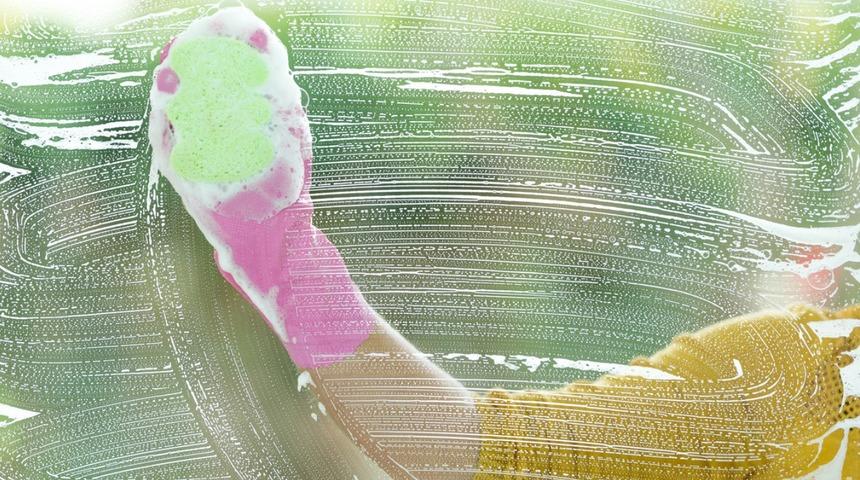 Cam temizliğinde ilk kez duyacağınız pratik y&ouml;ntemler! Sirke, temizleyici...