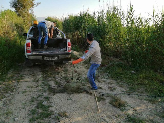 Söke’de yasak avcılıkla mücadele devam ediyor