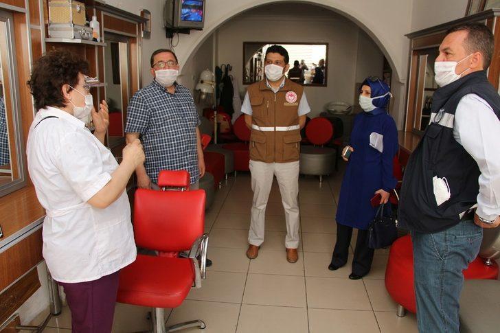 Kurum amirlerinden Covid-19 denetlemesi G5