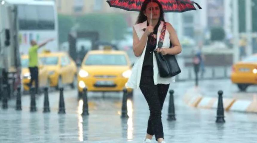 Meteoroloji'den İstanbul i&ccedil;in yağış uyarısı