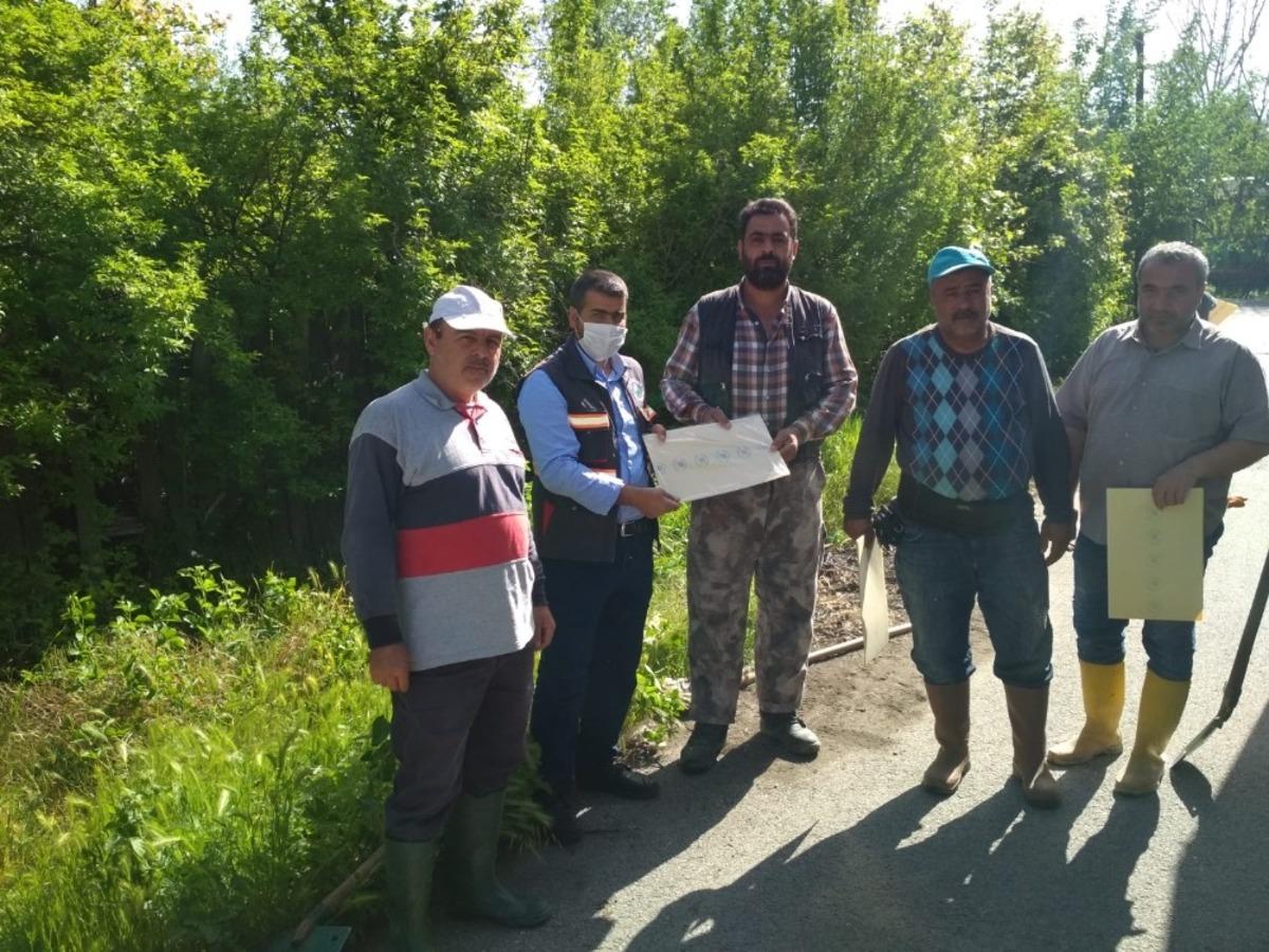 Yeşilyurt&rsquo;ta &uuml;reticiye destek