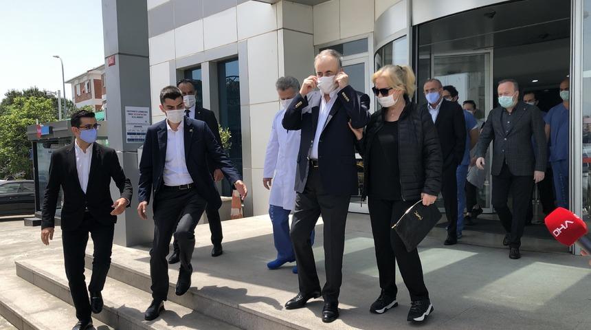 Galatasaray Başkanı Mustafa Cengiz taburcu oldu