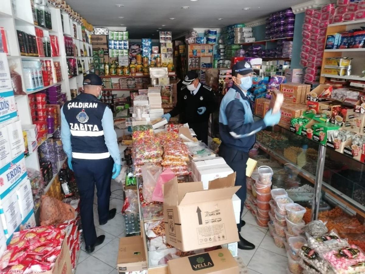 &Ccedil;aldıran Belediyesi ekipleri denetimlerini sıklaştırdı