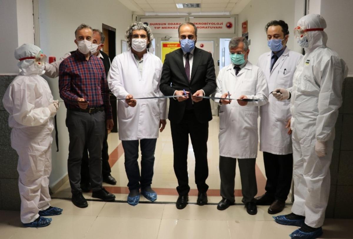 Van YY&Uuml;&rsquo;de &lsquo;korona vir&uuml;s&uuml;&rsquo; laboratuvarı a&ccedil;ıldı