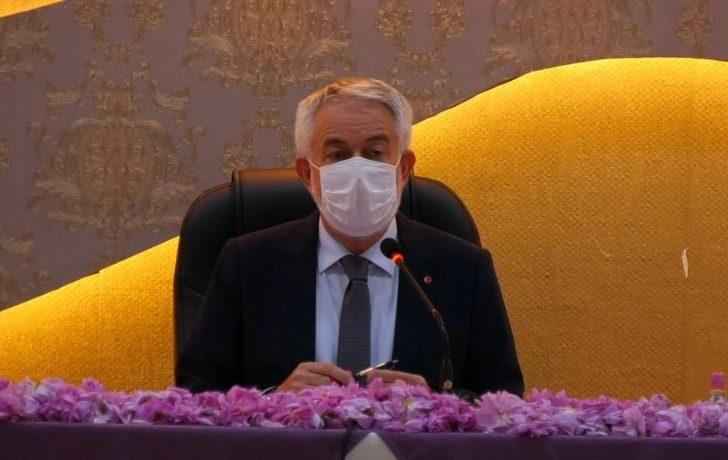 Isparta Belediye Meclisinden gül kaplı masalarda olağanüstü toplantı G2