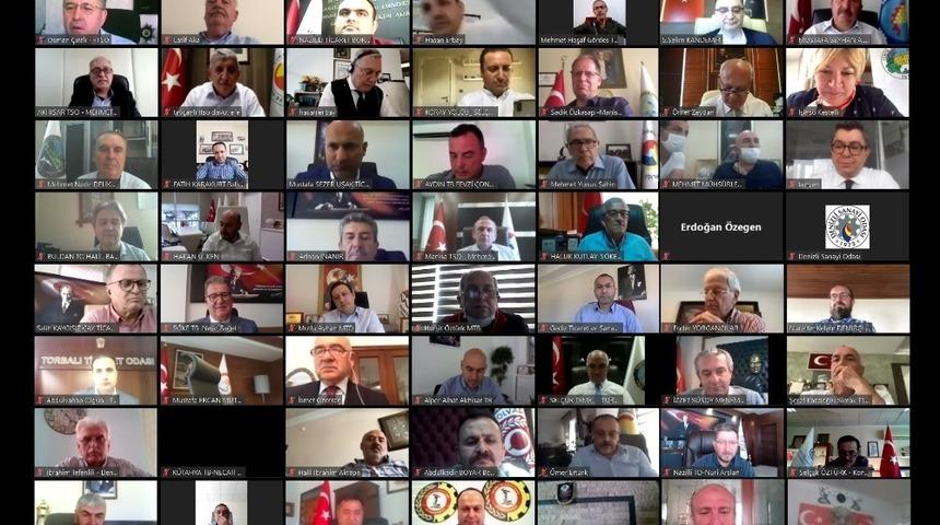 KUTO Başkanı Serdar Akdoğan, TOBB Ege B&ouml;lge toplantısına katıldı