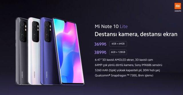 Xiaomi Mi Note 10 Lite