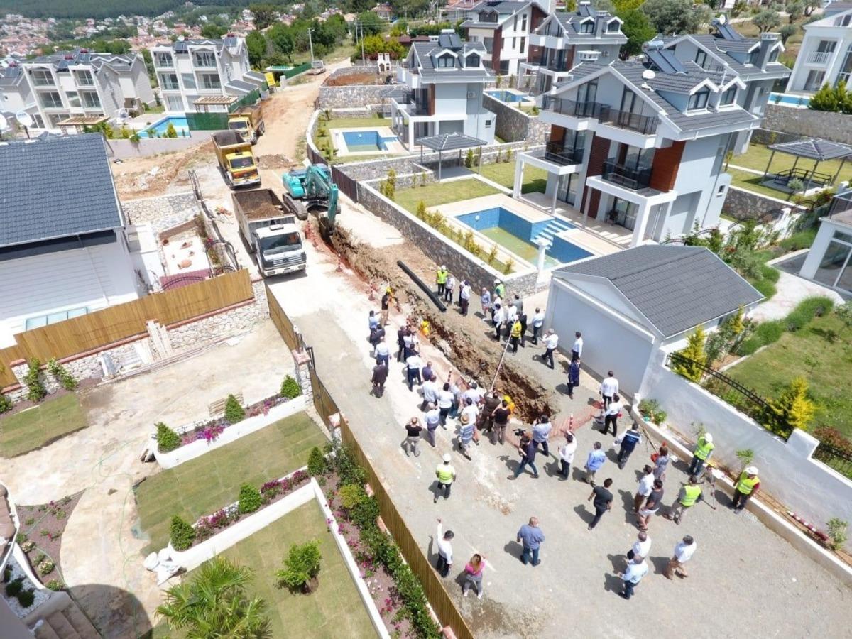 Fethiye&rsquo;de  62 milyonluk altyapısı hamlesi