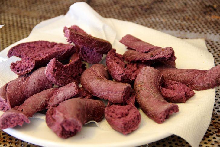 Edirneli fırıncı mor simit üretti G4