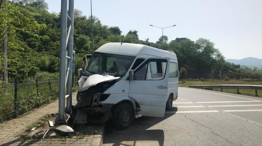 Ordu&rsquo;da trafik kazası: 1 yaralı