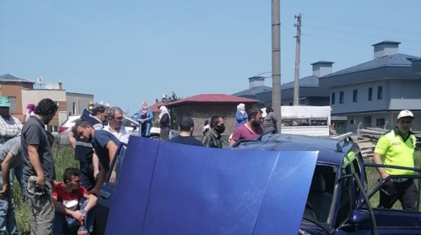 Ordu'daki trafik kazasında 3 gen&ccedil; yaralandı