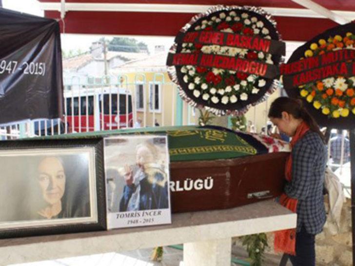 Tomris İncer, çok sevdiği Foça'da son yolculuğuna uğurlandı G5