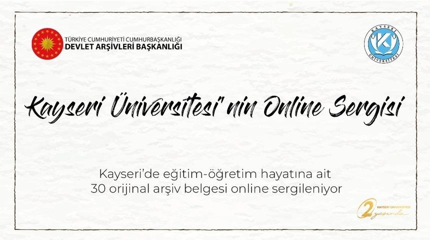 Kayseri &Uuml;niversitesi&rsquo;nden Online Sergi