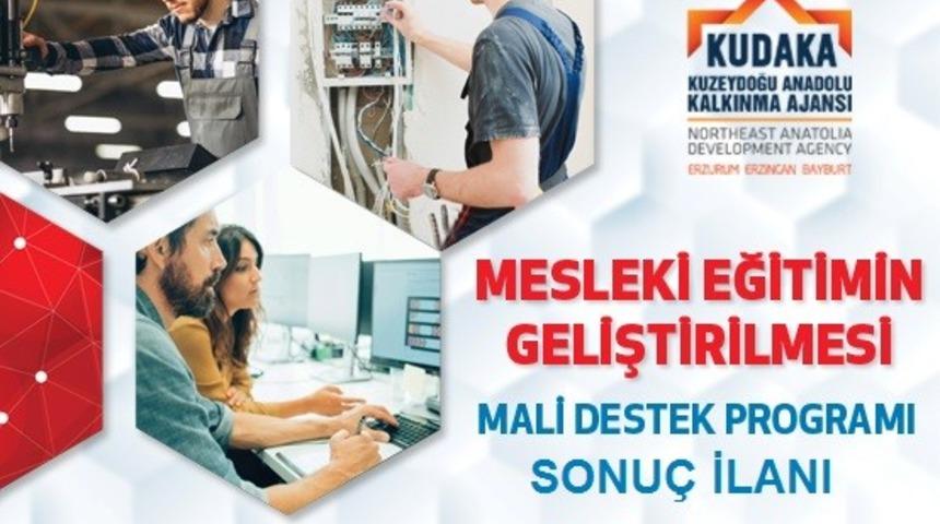 KUDAKA Mesleki Eğitimin Geliştirilmesi Mali Destek Programı sonuçları kesinleşti