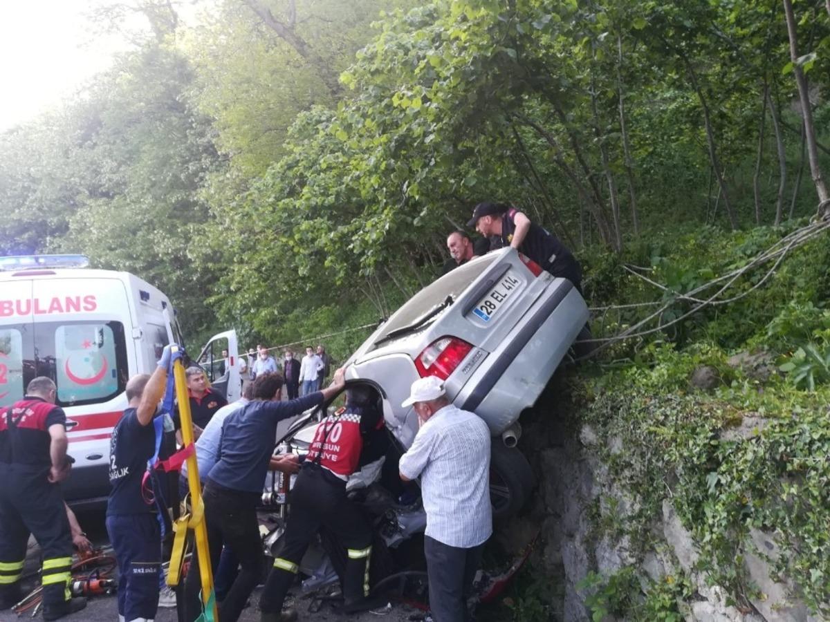 Giresun&rsquo;da trafik kazası: 6 yaralı