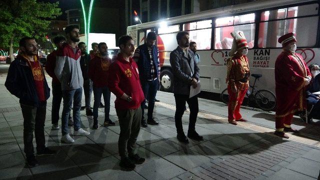 Mehteran takımı ve UltrAslan’dan kan bağışı