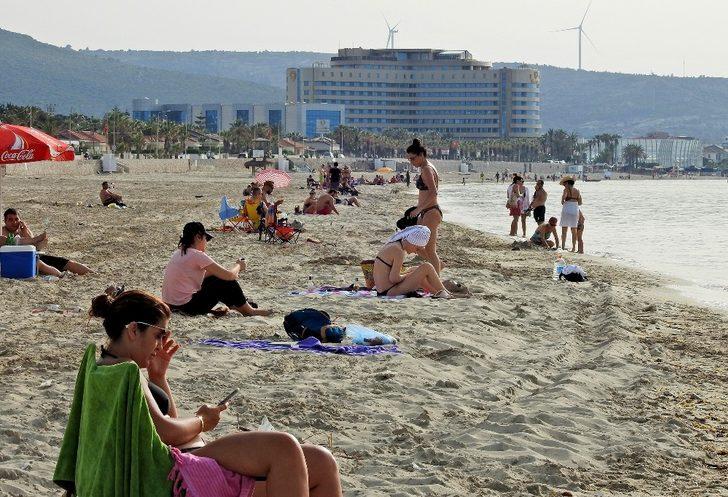 Çeşme’de kısıtlama öncesi deniz keyfi G3