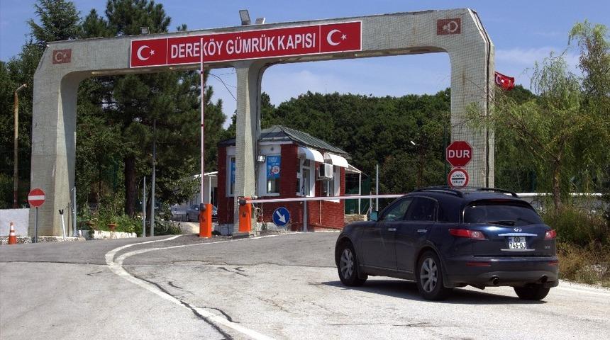Derek&ouml;y Sınır Kapısı yaya yolcu ge&ccedil;ine kapatıldı