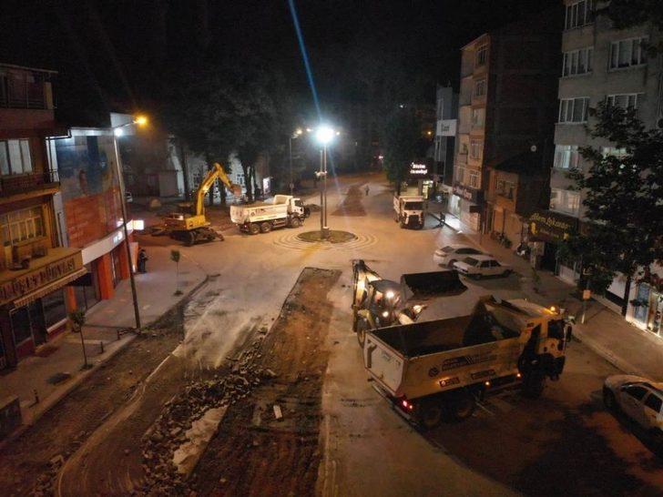 Kısıtlamada İnegöl şantiyeye dönüyor G1