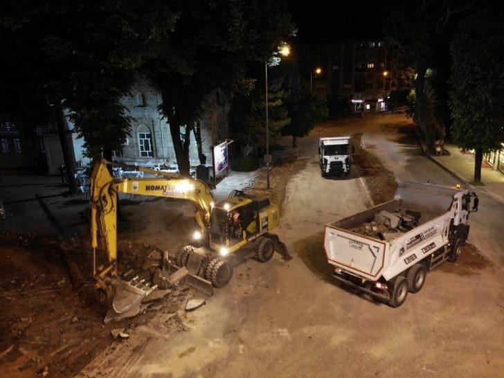 Kısıtlamada İnegöl şantiyeye dönüyor G2