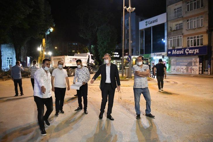 Kısıtlamada İnegöl şantiyeye dönüyor G5