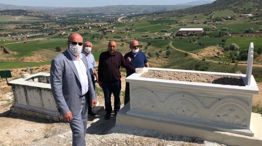 Kimsesizlerin mezarları yaptırıldı