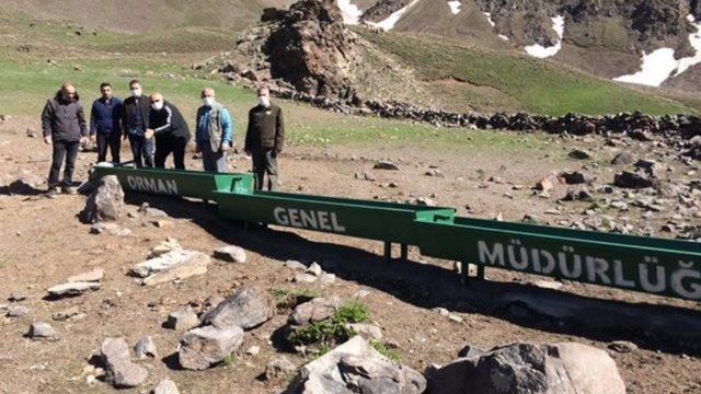 Palandöken’de ağaçlandırma ve erozyon kontrol çalışmaları