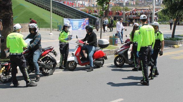 Aydın’da kazaların yüzde 48’ini kurallara uymayan motosikletliler yapıyor