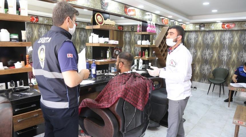 Eyy&uuml;biye&rsquo;de berber ve g&uuml;zellik salonları denetlendi