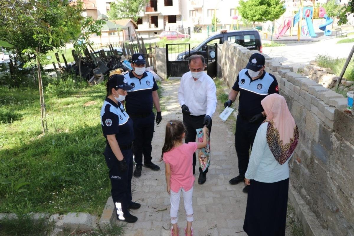 Zabıtadan &ouml;rnek davranış