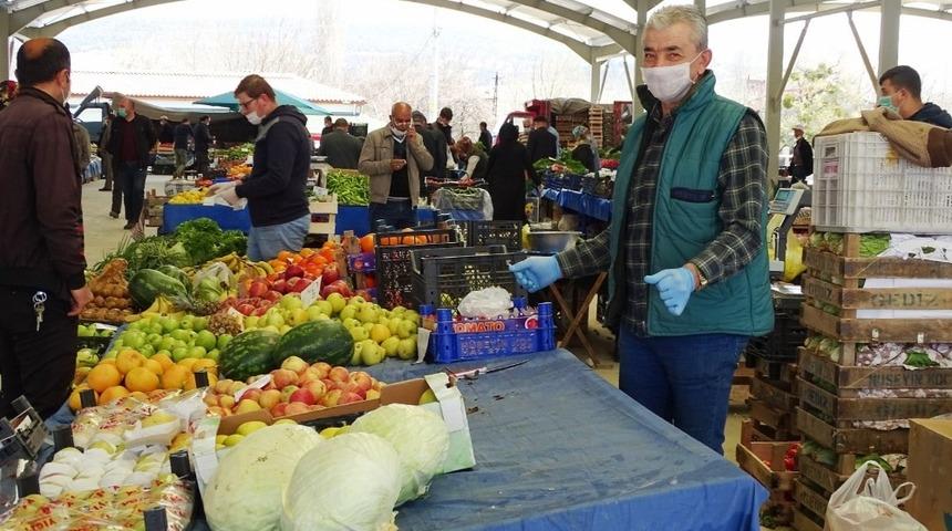 Hisarcık il&ccedil;e pazarı bu hafta da kurulmayacak