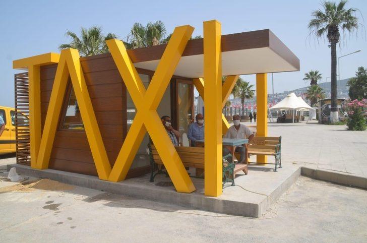 Kuşadası’nda taksi durakları yenileniyor G1