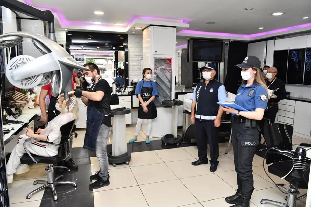 Isparta&rsquo;da AVM, kuaf&ouml;r, taksi ve pazar yerleri denetlendi