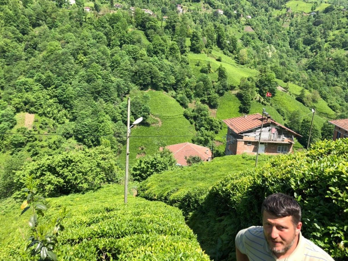 Rize&rsquo;de yol &ccedil;ilesi