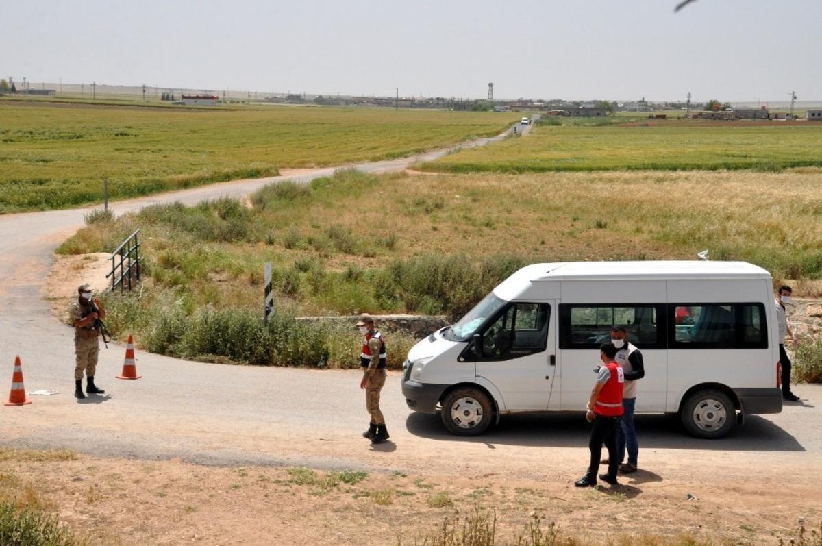 Bayram tatili i&ccedil;in geldiği k&ouml;y&uuml; karantinaya alındı