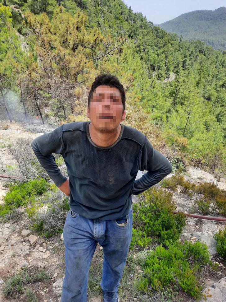 Yemek yapmak isterken ormanı yaktı G1