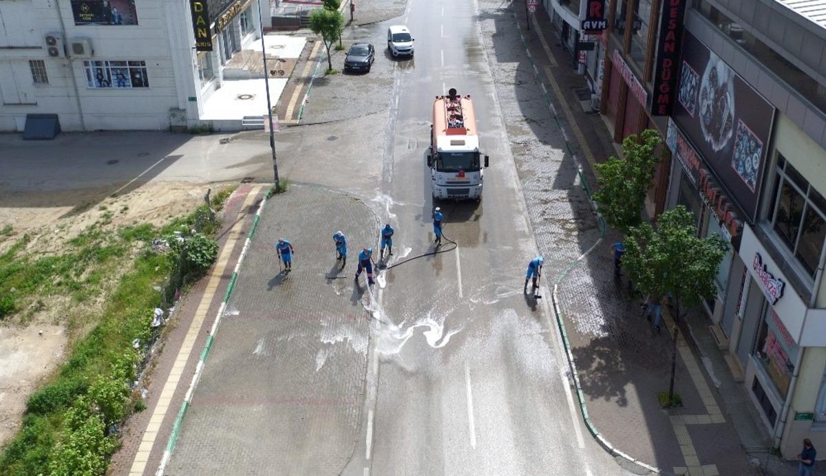 Bursa ekonomisinin kalbinde korona temizliği