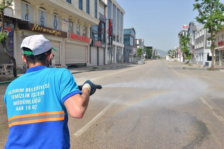 Bursa ekonomisinin kalbinde korona temizliği G3