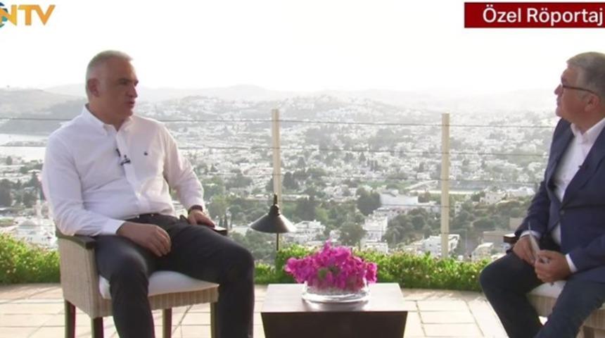 K&uuml;lt&uuml;r ve Turizm Bakanı Ersoy'dan &ouml;nemli a&ccedil;ıklamalar