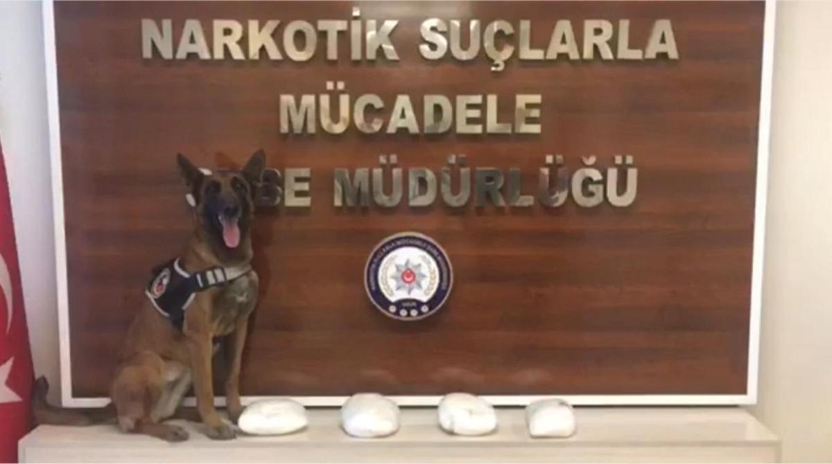Van`da y&uuml;n yastık i&ccedil;erisinde 3 kilo 875 gram metamfetamin ele ge&ccedil;irildi.