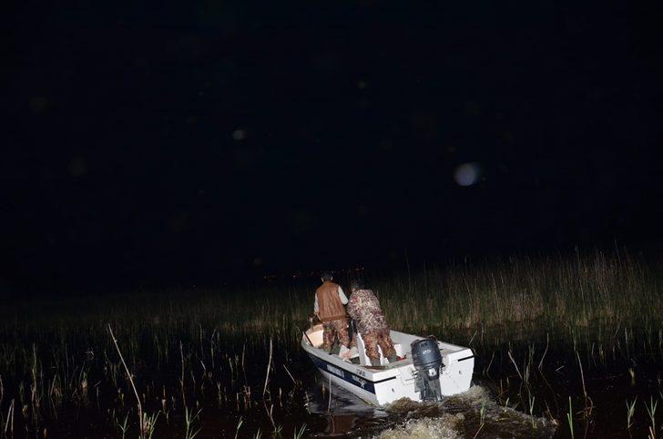 Afyonkarahisar'da kaçak balık avlamada kullanılan 2 bin metre ağ ele geçirildi G2