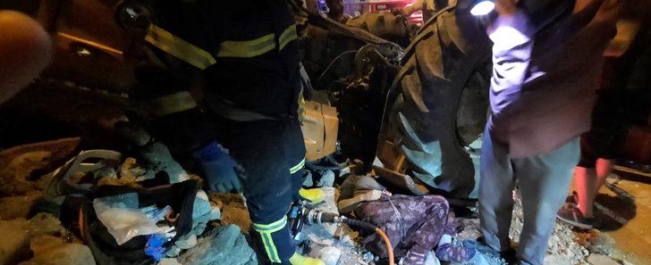 Isparta'da, kontrolden çıkan traktör devrildi: 5 yaralı G2