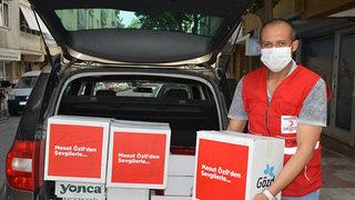 Mesut Özil’in desteğiyle Yunusemre’de 120 aileye yardım