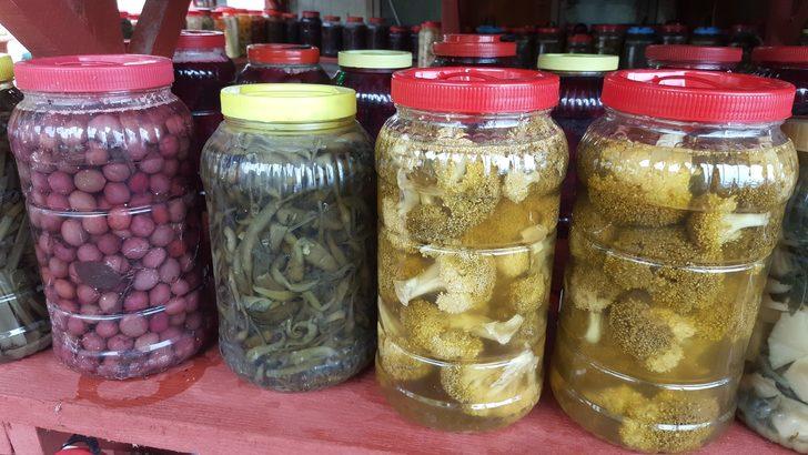Tam 128 çeşit turşu yapıyor, yok satıyor G3